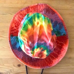 Tie dye bucket hat